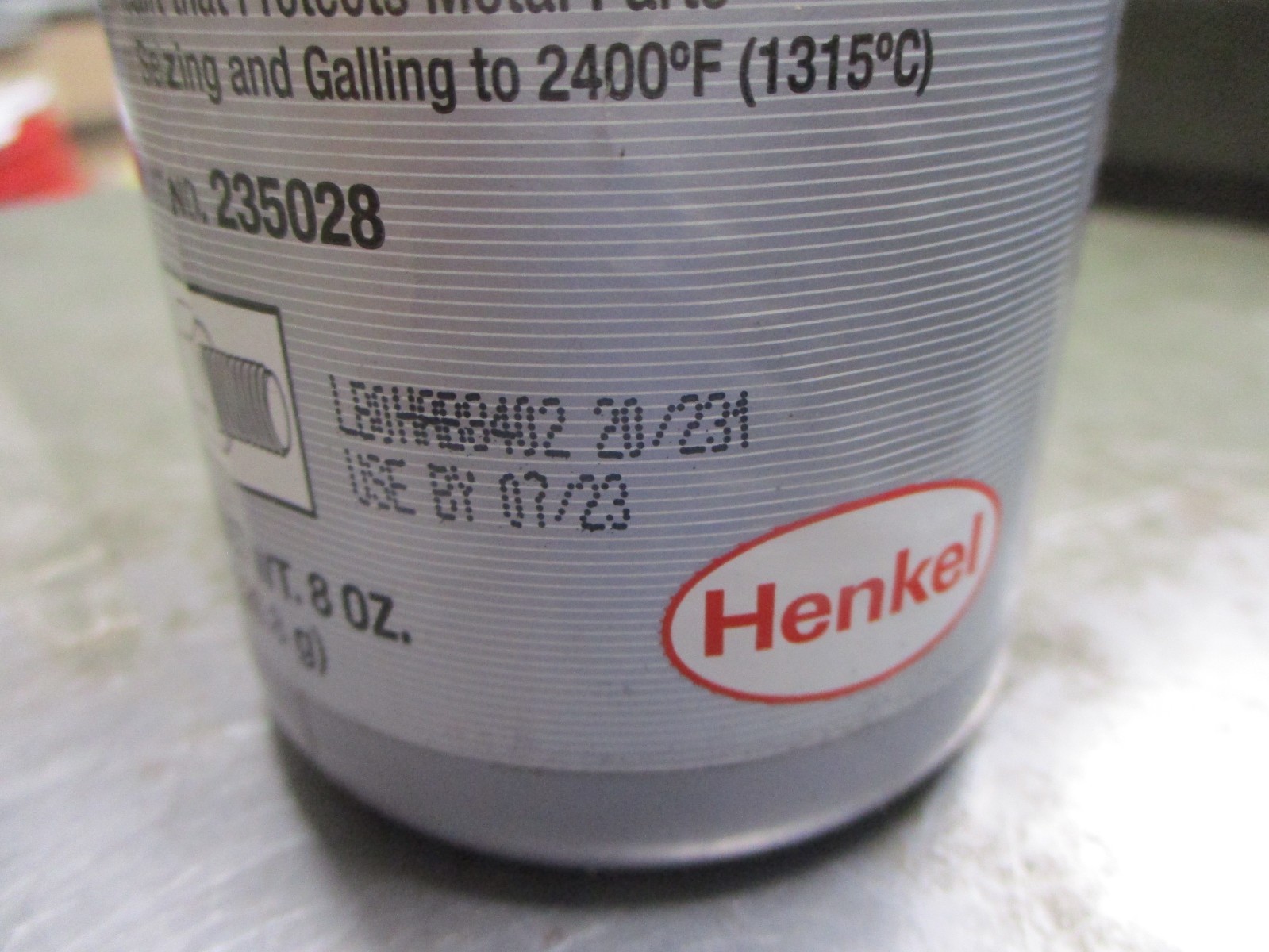 Loctite LB 771 Nickle Anti Seize 8oz