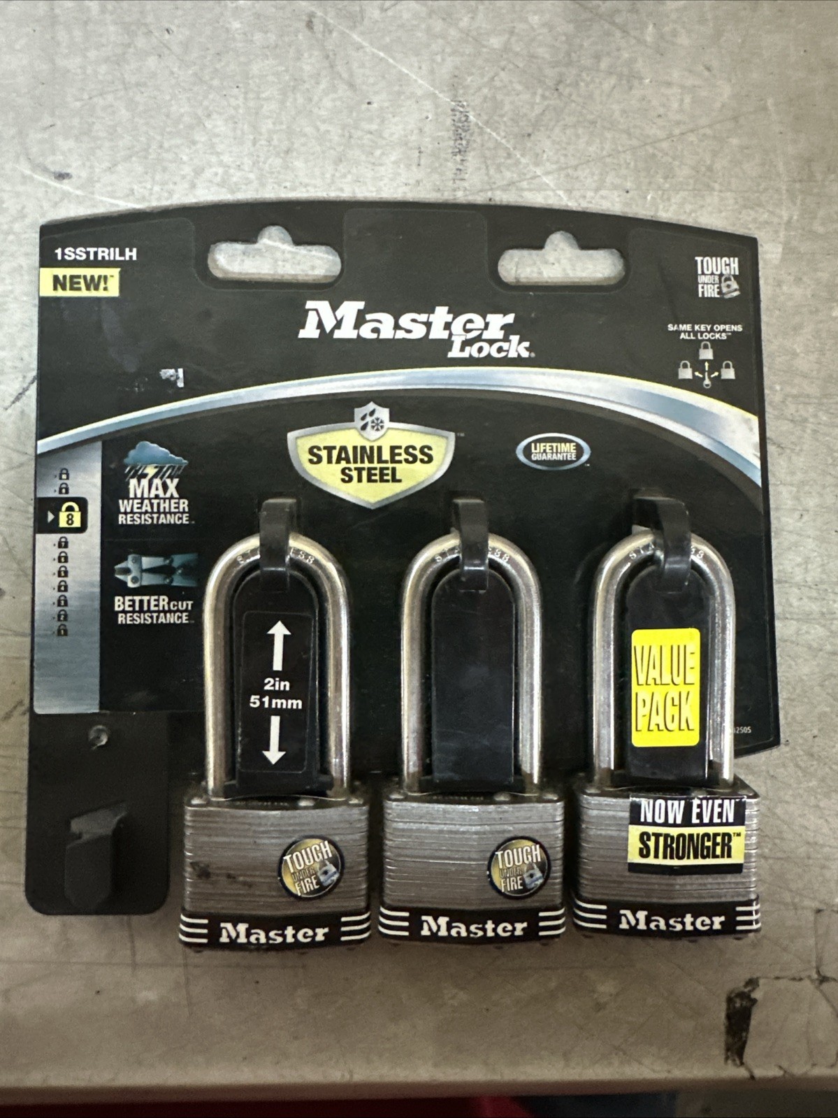 NEW Master Lock 3pack Key Code 0873 PN: 1SSTRILH