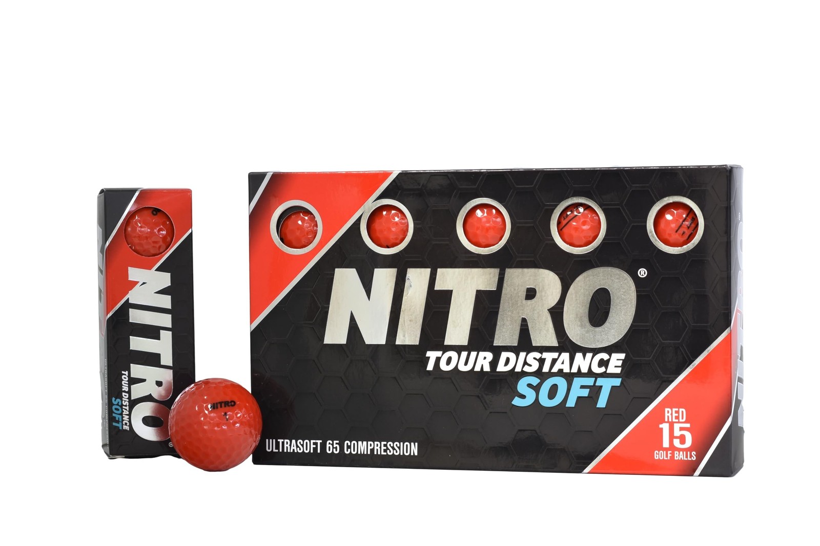 Nitro Tour Distance Soft Red 1.68"