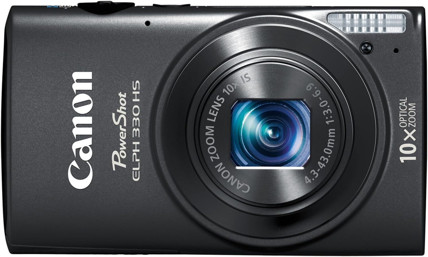 Canon PowerShot ELPH 330 HS/ IXUS 255 10x Optical Compact Digital Camera 85%NEW