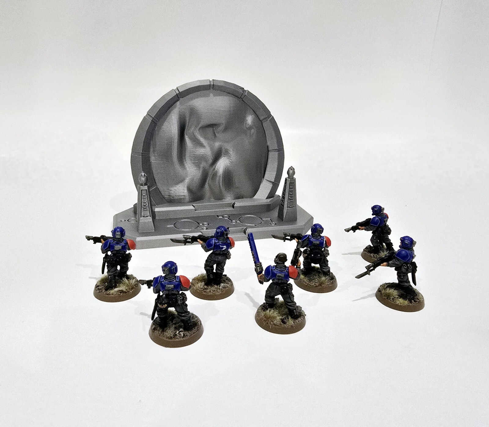 3D Printed Necron Proxy Active Space Portal Great For 40K Or Kill Team