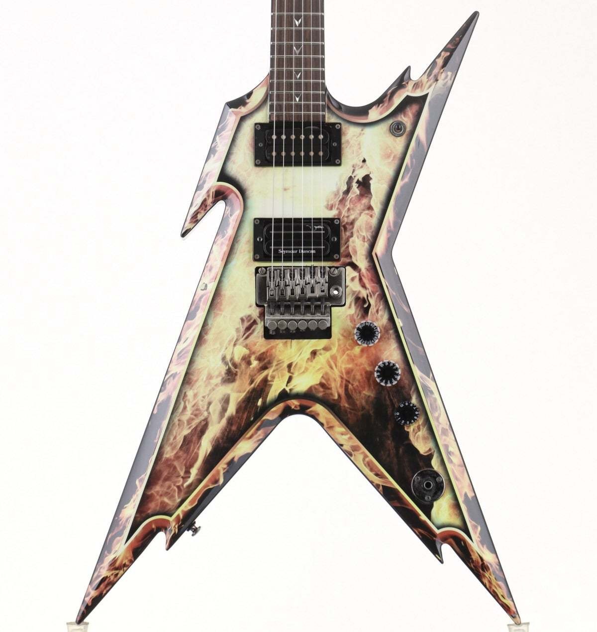 Dean Razorback Db Floyd Explosion Graphic Used Electric Guitar 2008