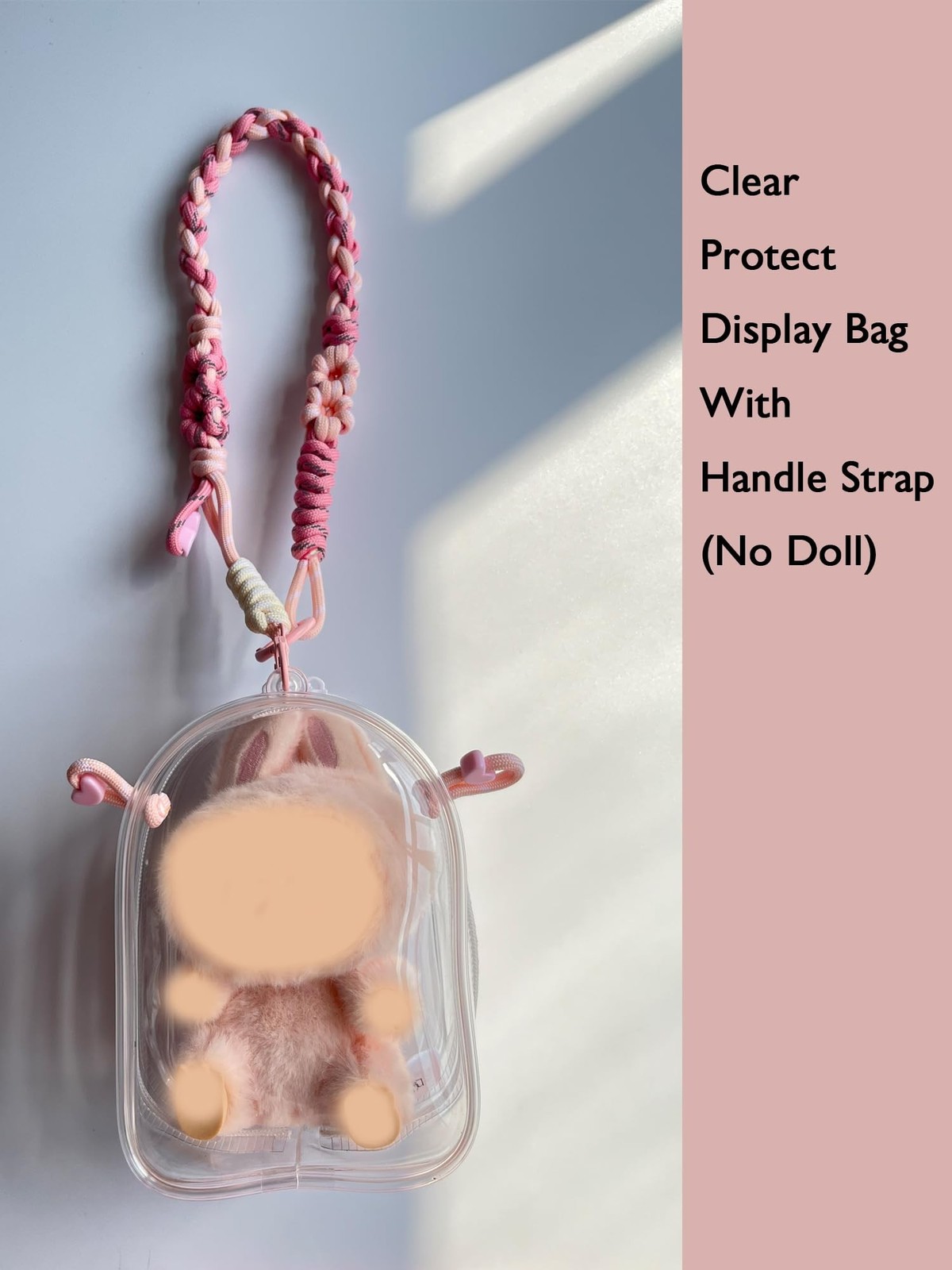 Protective Display Bag For Have A Seat Doll With Handle Shoulder Adjustable S...