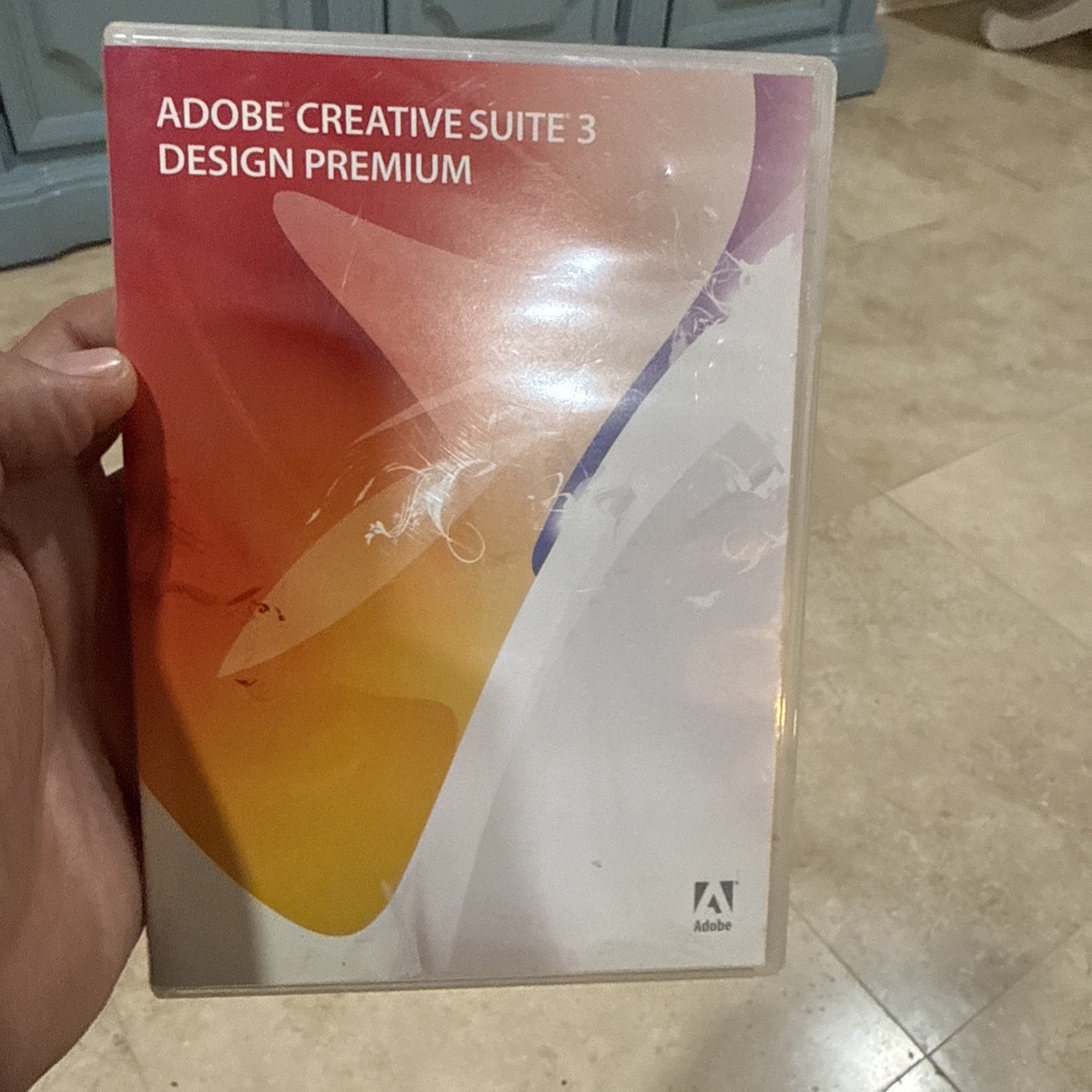 ADOBE CREATIVE SUITE 3 DESIGN PREMIUM Software *3-Disc DVD/CD-ROM w/ Serial Key*