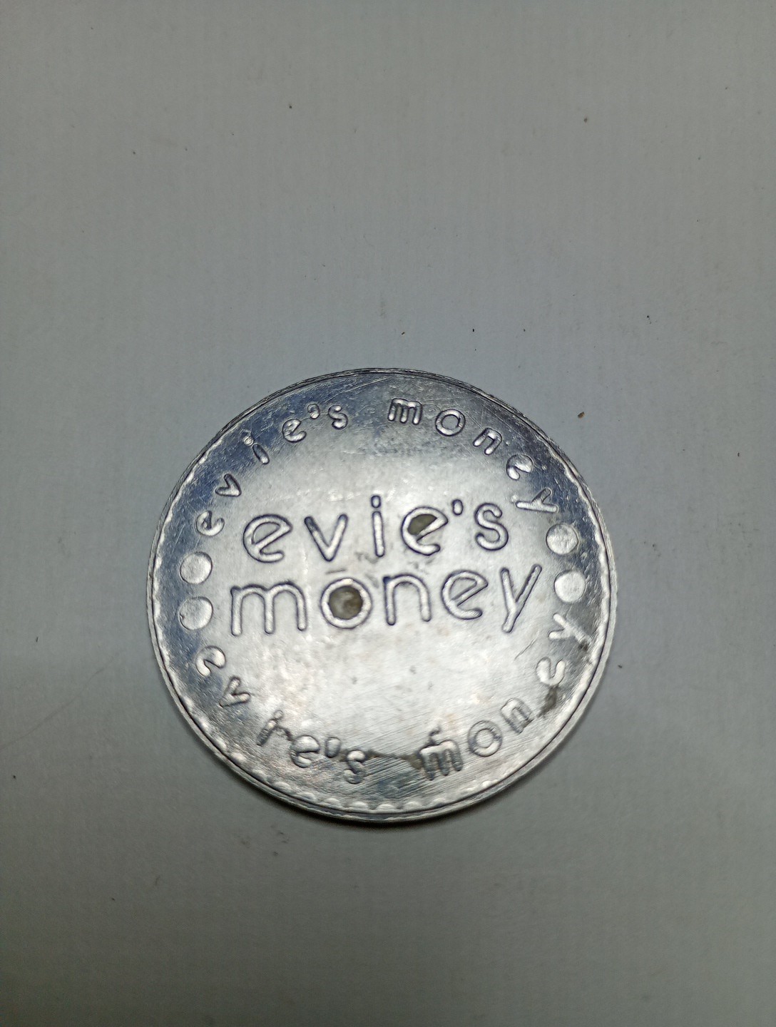 Morley Studios EVIE MONEY TOKEN Rare Small Production