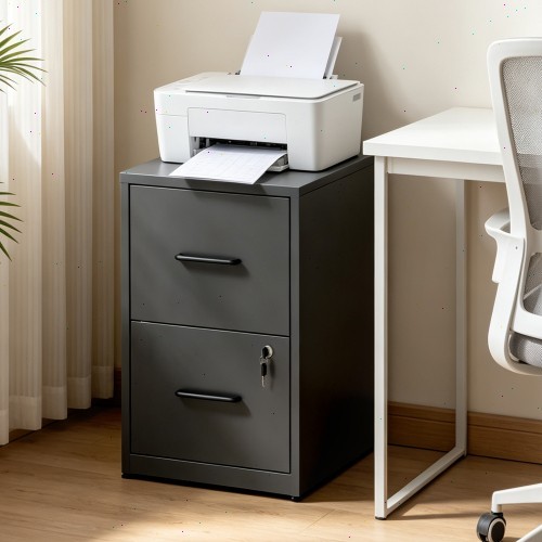 File cabinet Lockable metal filing cabinet Adjustable hanging rails