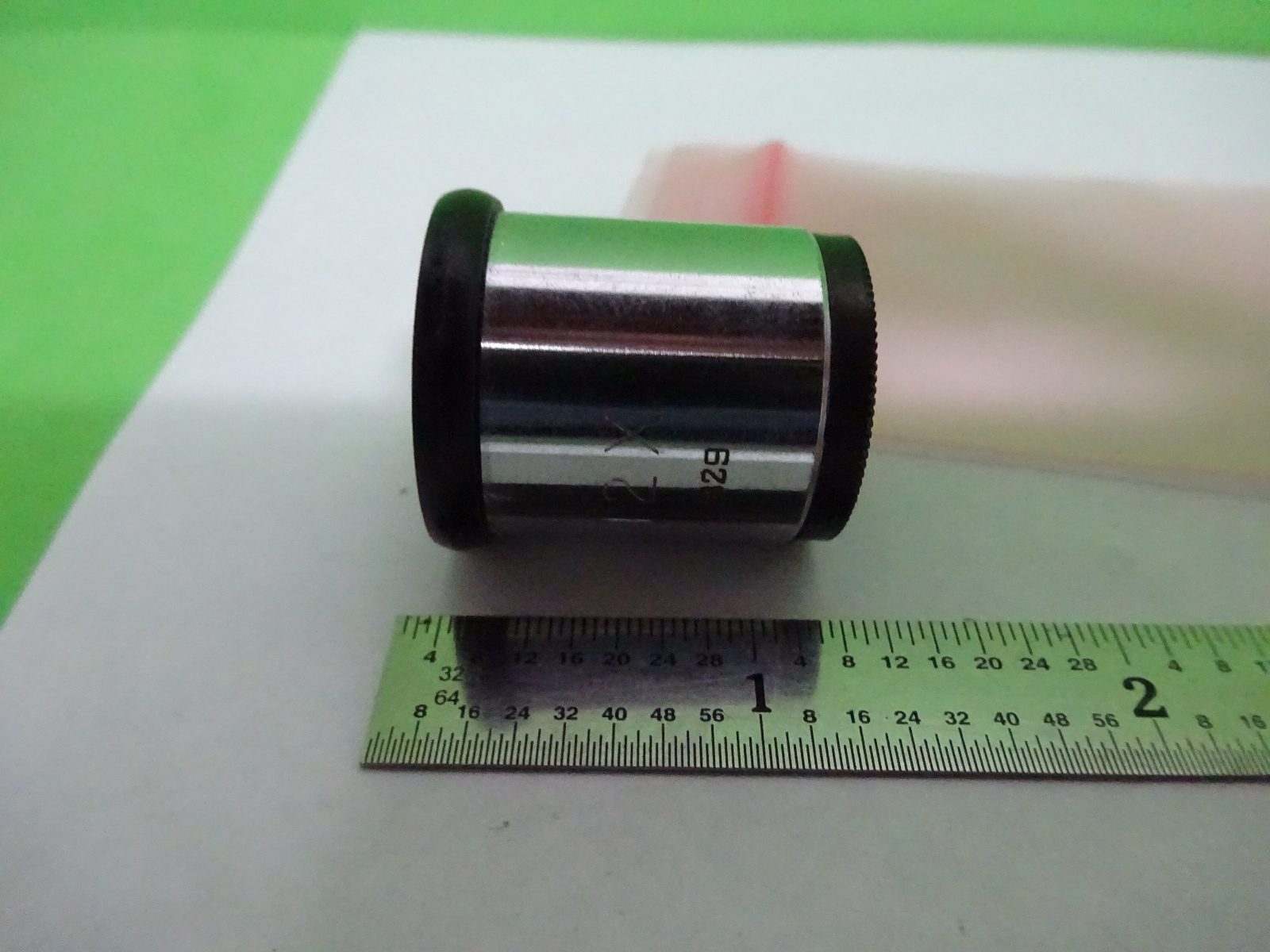 MICROSCOPE PART EYEPIECE 12X OPTICS AS IS BIN#W1-07
