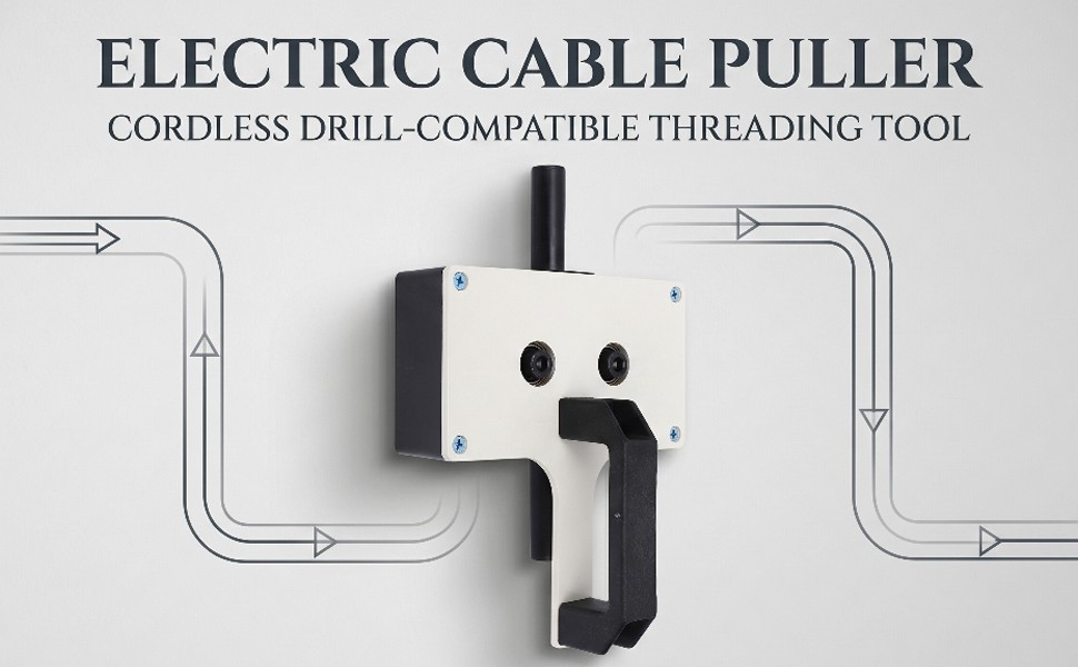 Electric Wire Puller Efficient Tool For Cable Threading At Home Easy To Use