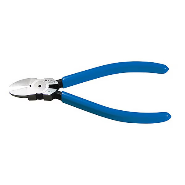 Japan Fujiya Plastic Nippers (Straight Blade, Spring-loaded) 125mm FPN-125FS