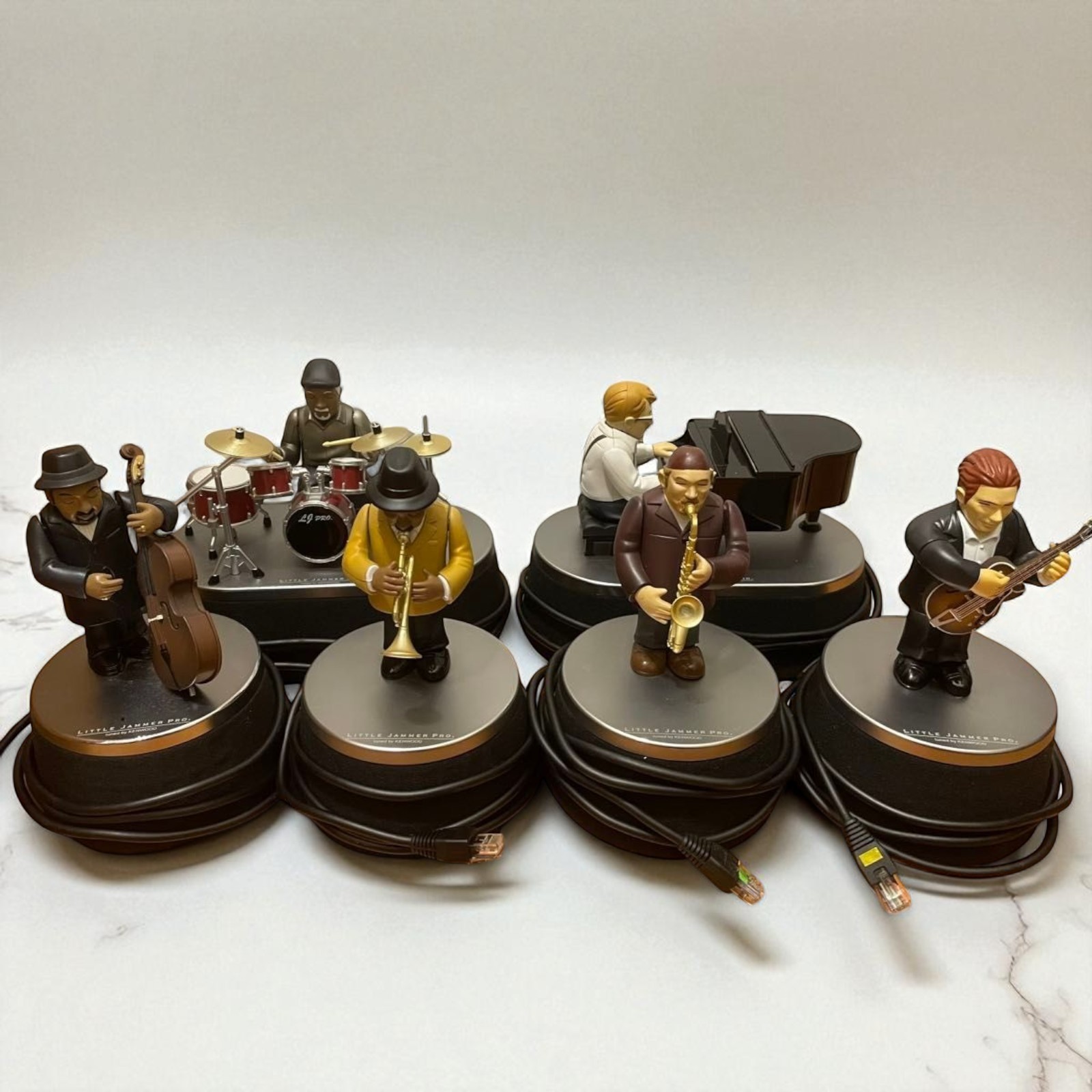 Bandai Little Jammer PRO 6-Figure Jazz Band Set Tuned by Kenwood JP
