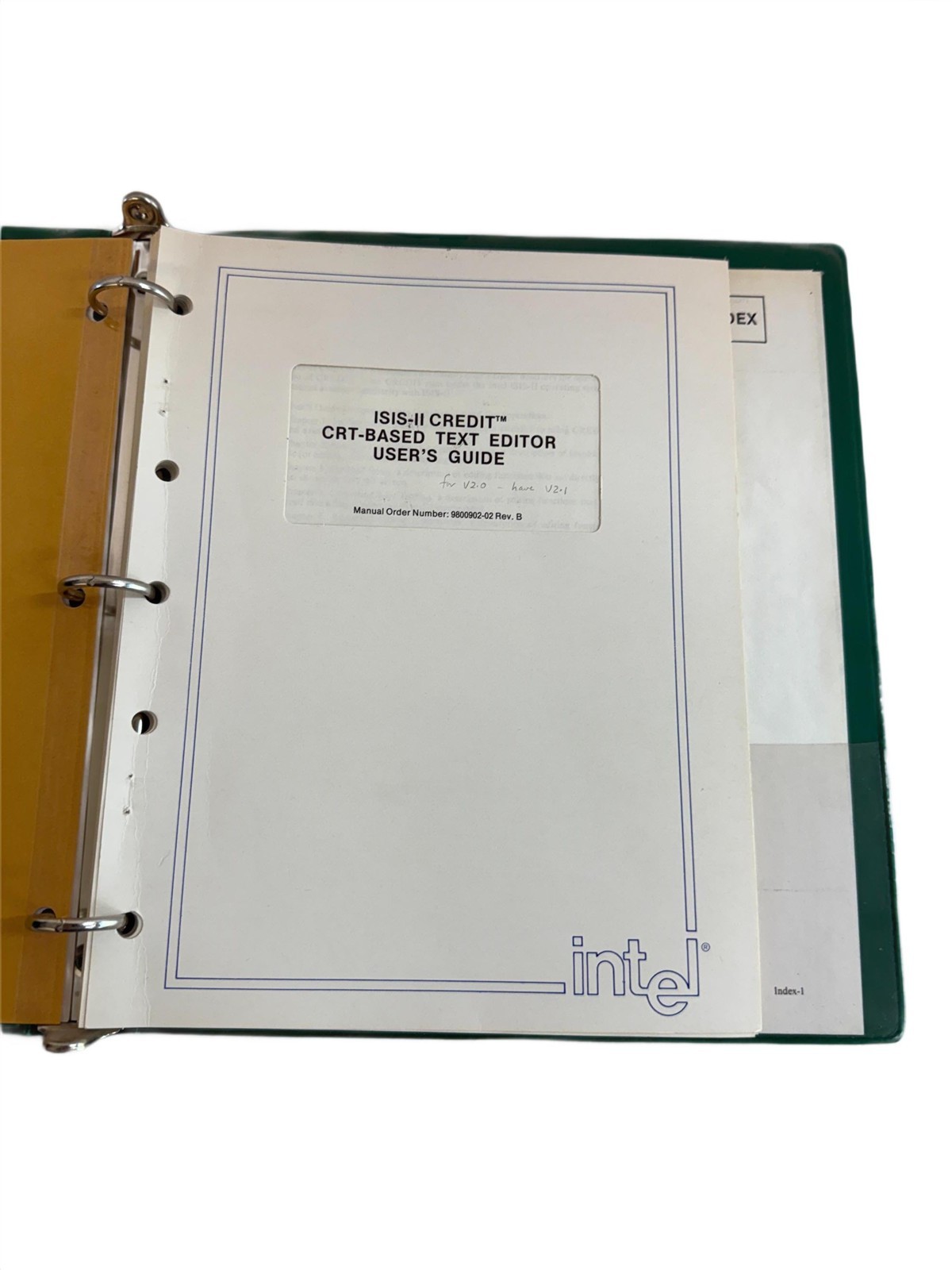 Intel 1983 Intellec Series II ISIS-II User's Guide Microcomputer Manuals