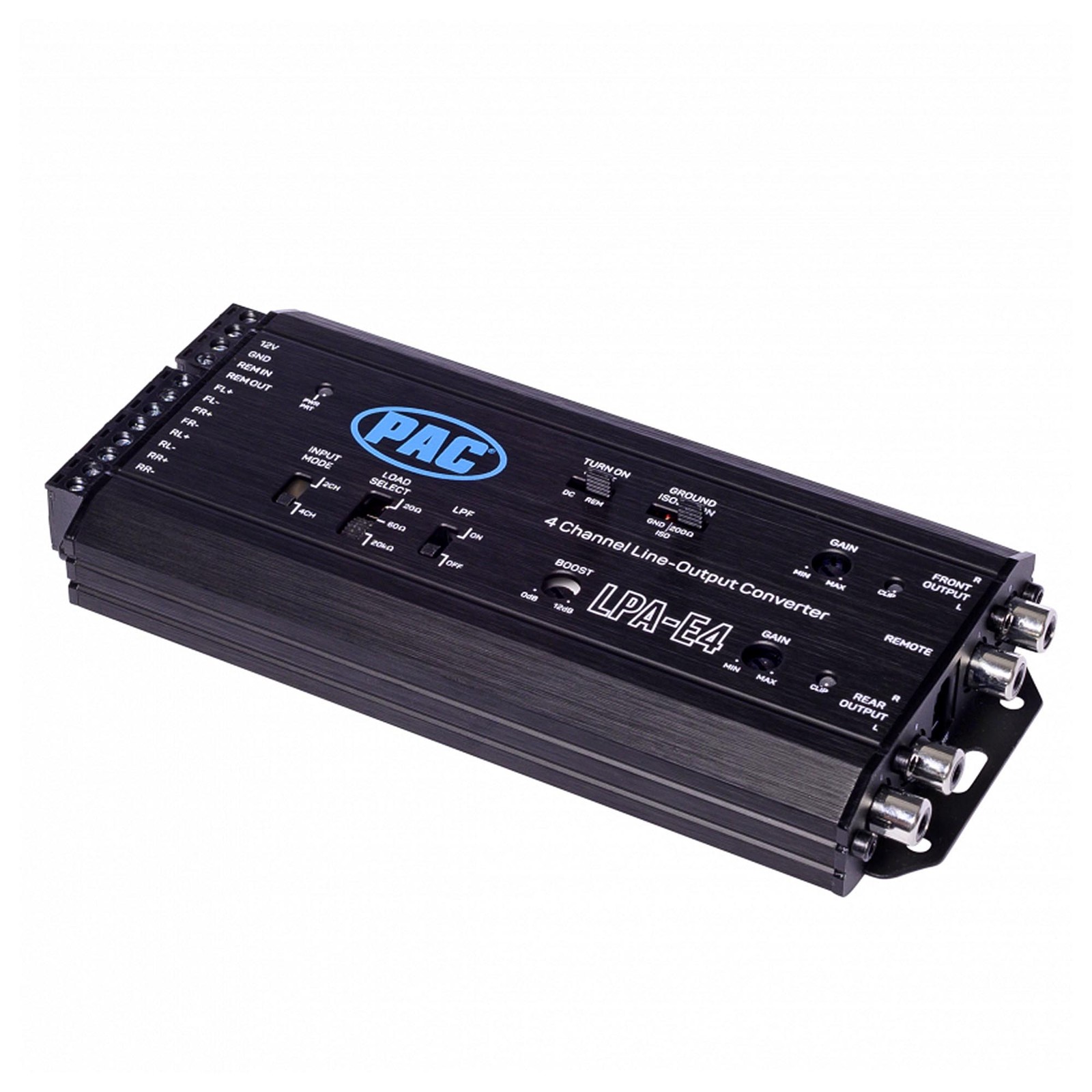 PAC LPA-E.4 4 Channel Active Line Output Converter With Auto Turn-on - Used, ...