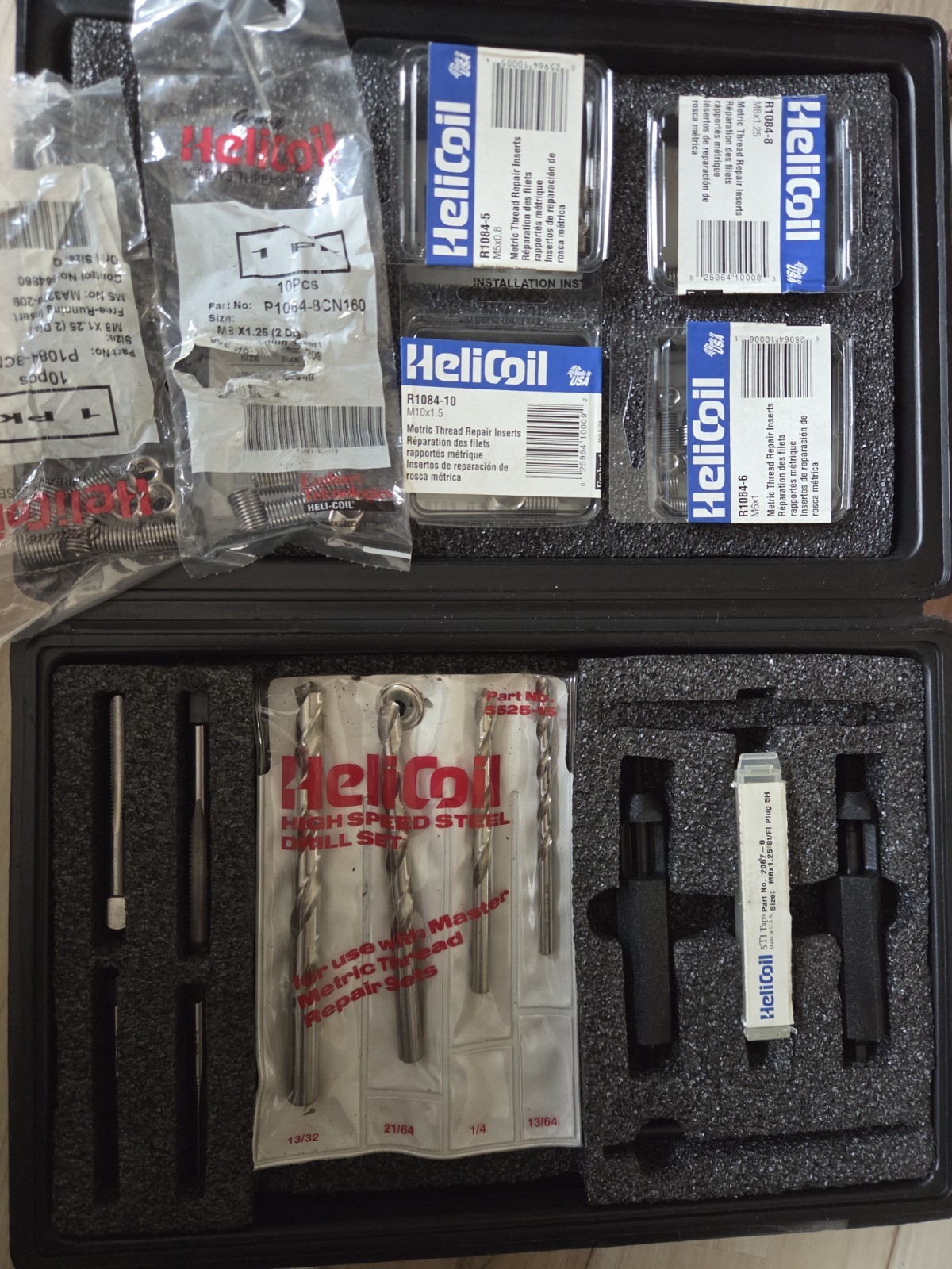 4937-150 Helicoil Metric Master Thread Repair Kit Used See Pictures