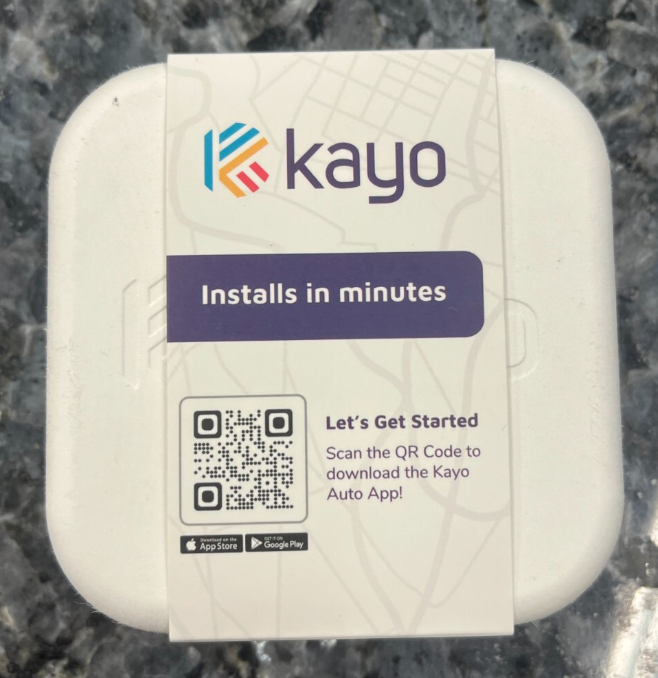 Kayo GPS Tracker for Vehicles, 4G LTE & 5G, Real-Time GPS Tracking