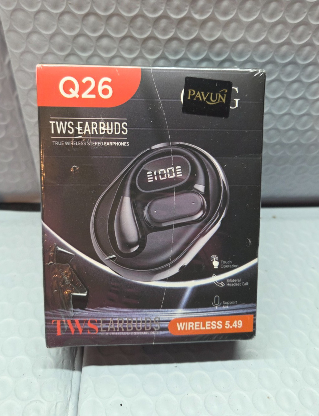 Pavung Wireless Bluetooth Earbuds - Q26 - NEW