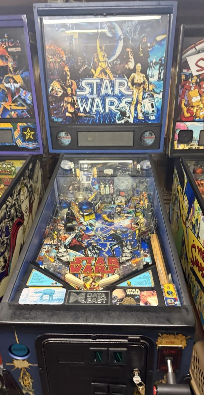Data East Star Wars Original Pinball Machine Arcade Game Machine