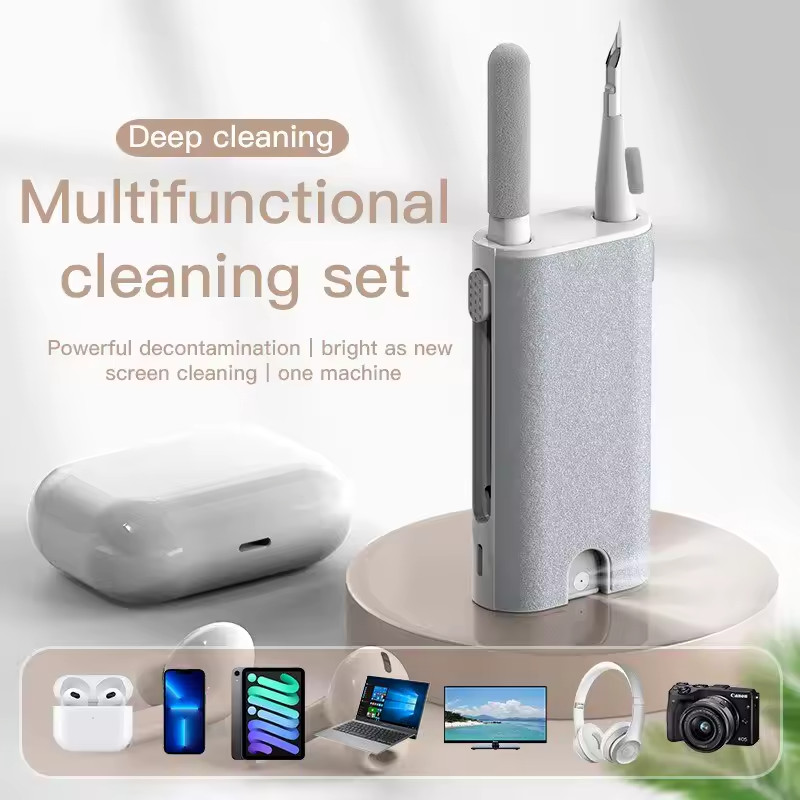 5 in 1 Cleaner Kit for Earbuds Cleaning Pen Brush Tool Earphones