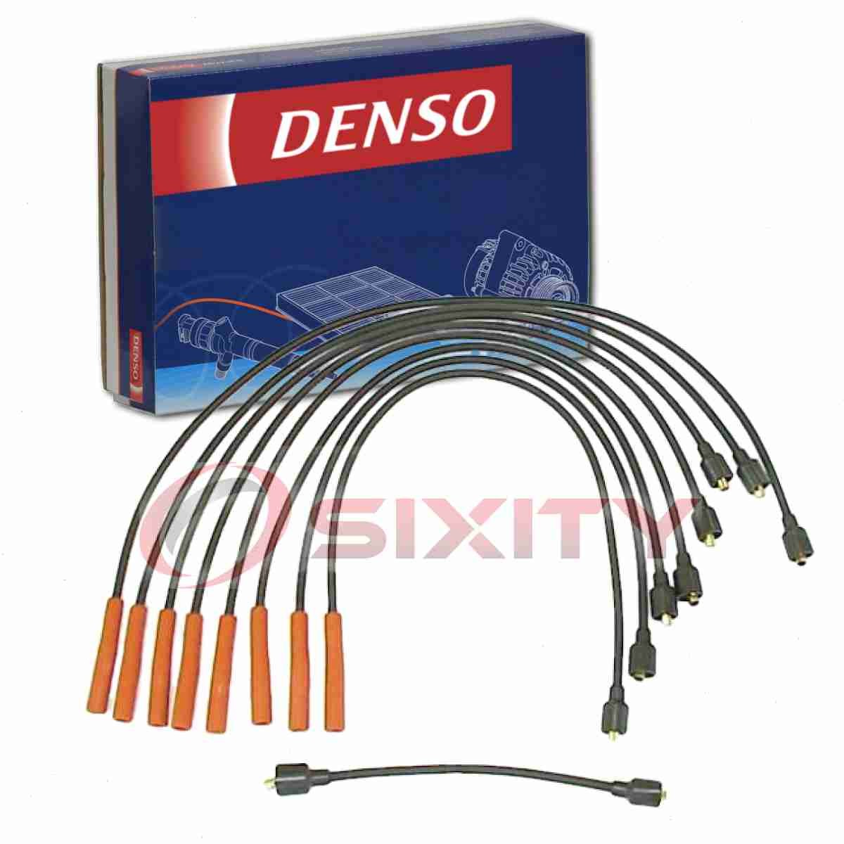 Denso Spark Plug Wire Set for 1978-1980 Dodge RD200 5.2L 5.9L V8 Ignition je