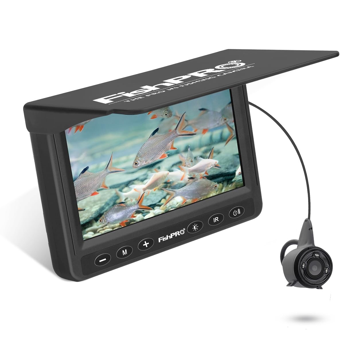 FishPRO 2026 Upgrade Underwater Fishing Camera 4.3 Inch 65ft
