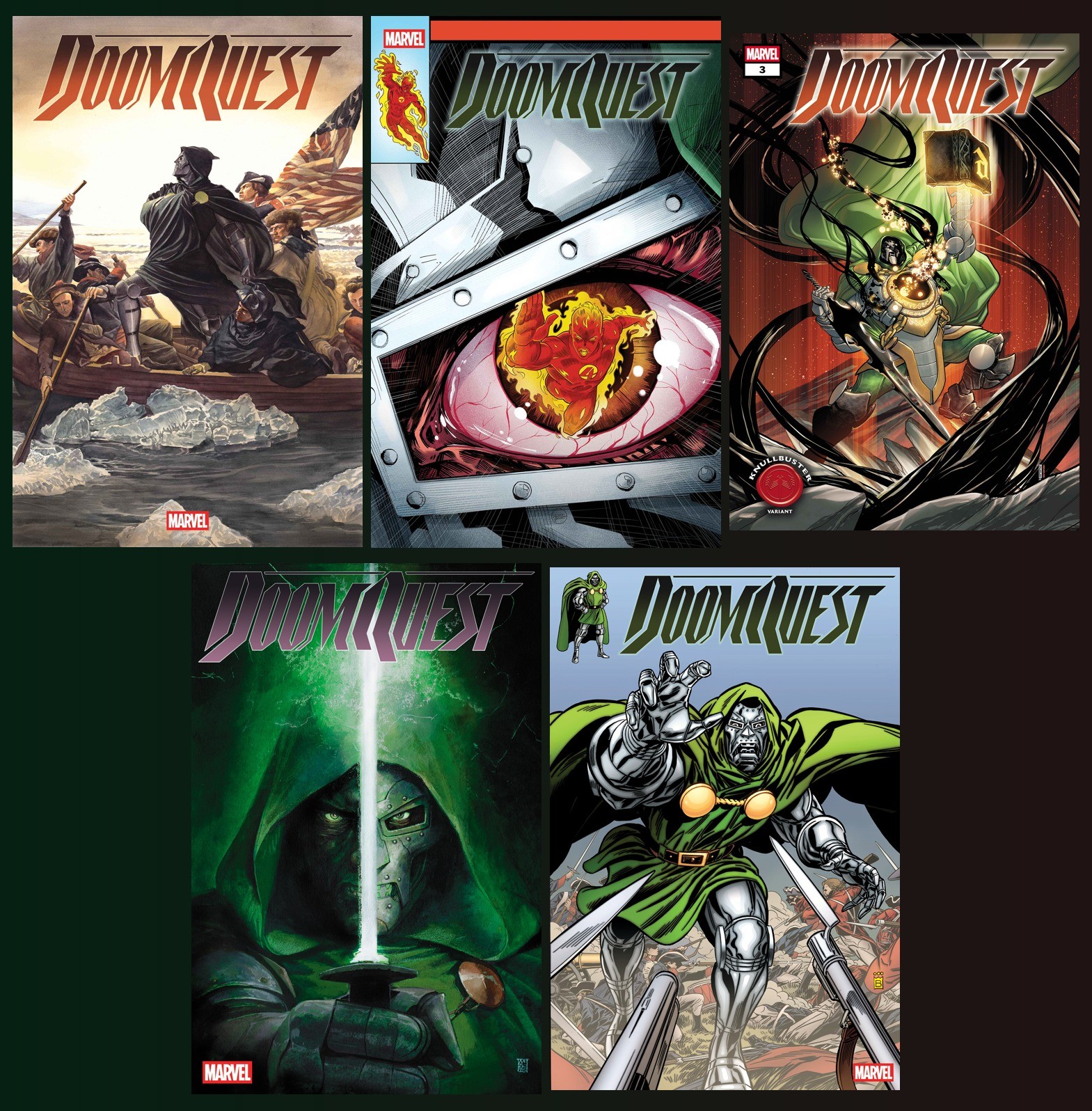 Doomquest #3 - Pick Your Cover