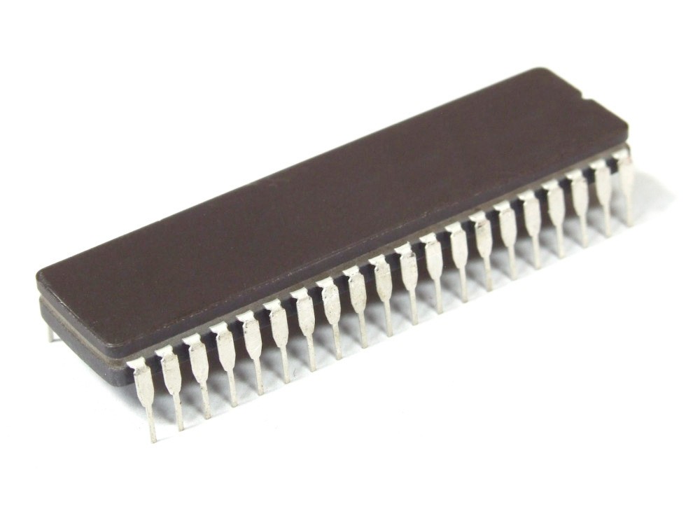 Intel D80C31BH-1 16MHz ROMLESS 8-Bit Microcontroller CDIP-40 Ceramic MCU IC Chip