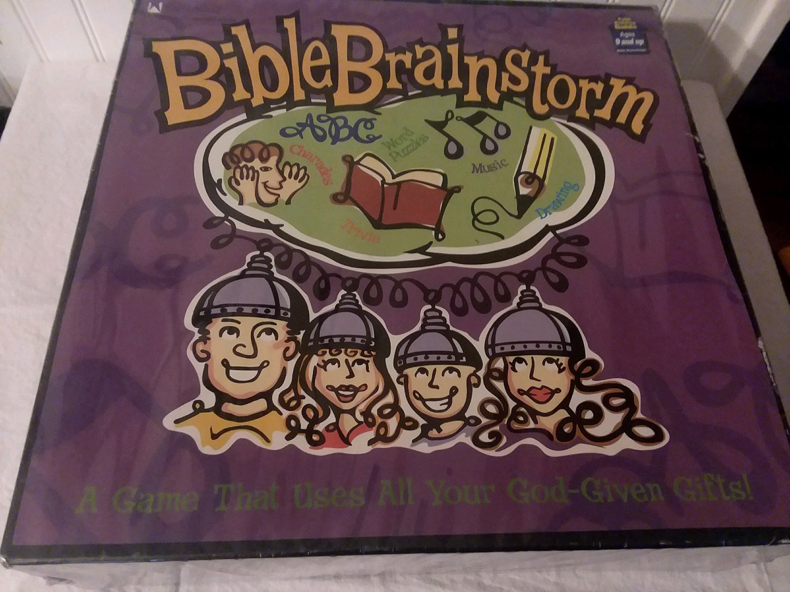 SEALED FaithKidz Bible Brainstorm Game 2001 Youth Group Church Camp Christmas z1