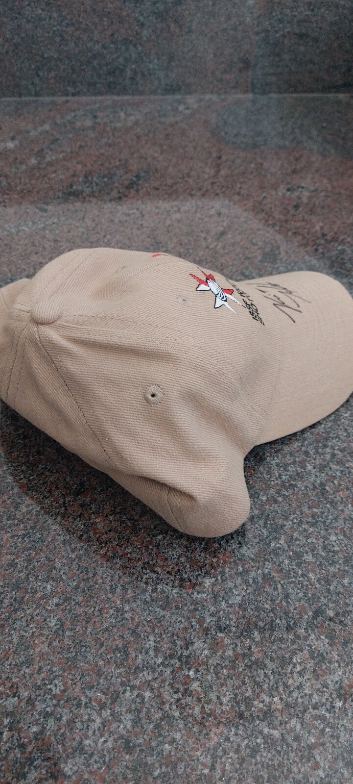 Vincent Hancock Signed Baseball Cap