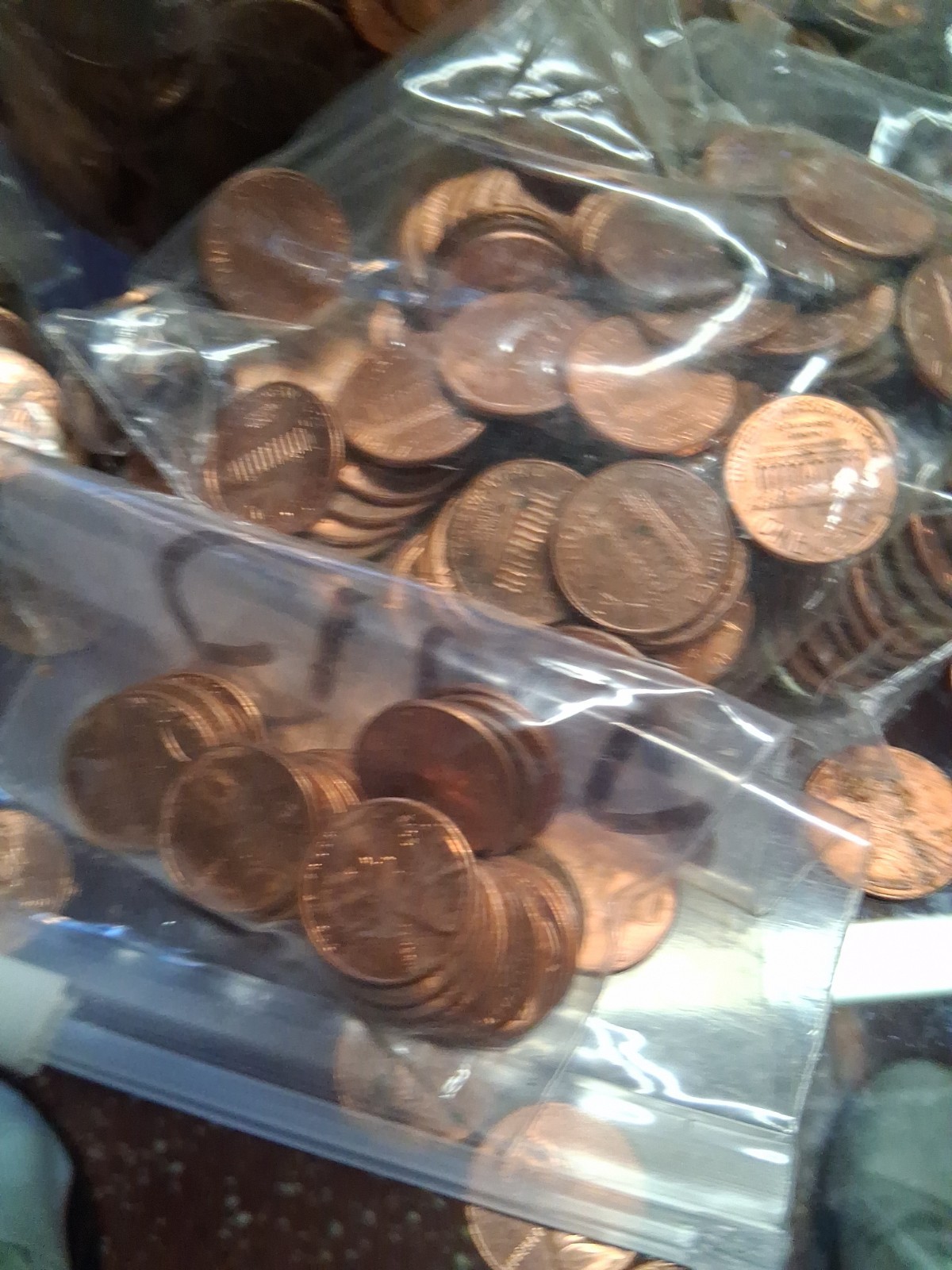 early date 1909-1982 wheat cent unsearched mixed dates mint marks bu