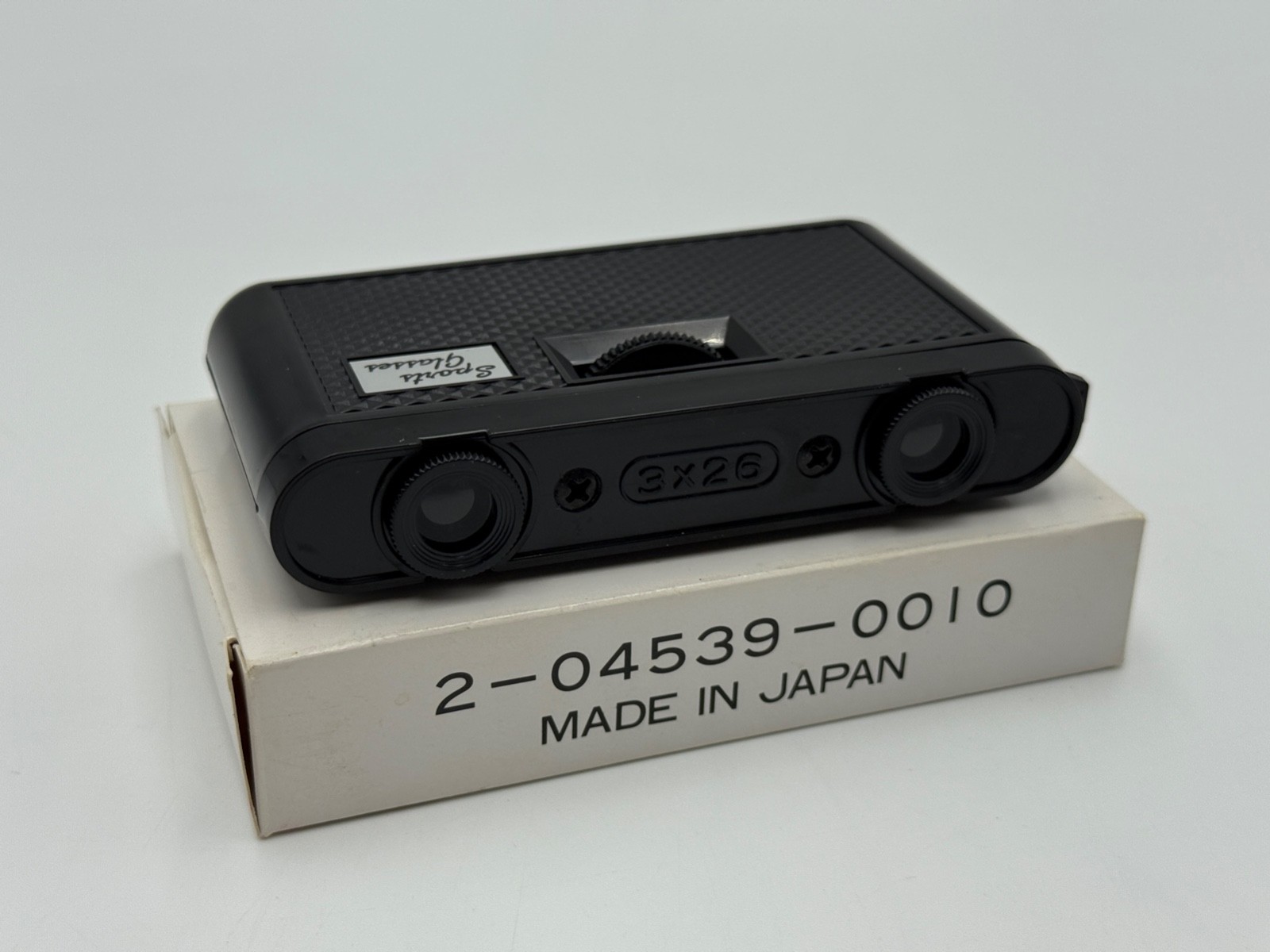 Vintage 70s/80s Small Sports Glasses Binoculars 3x26 Japan NIB Stocking Stuffer