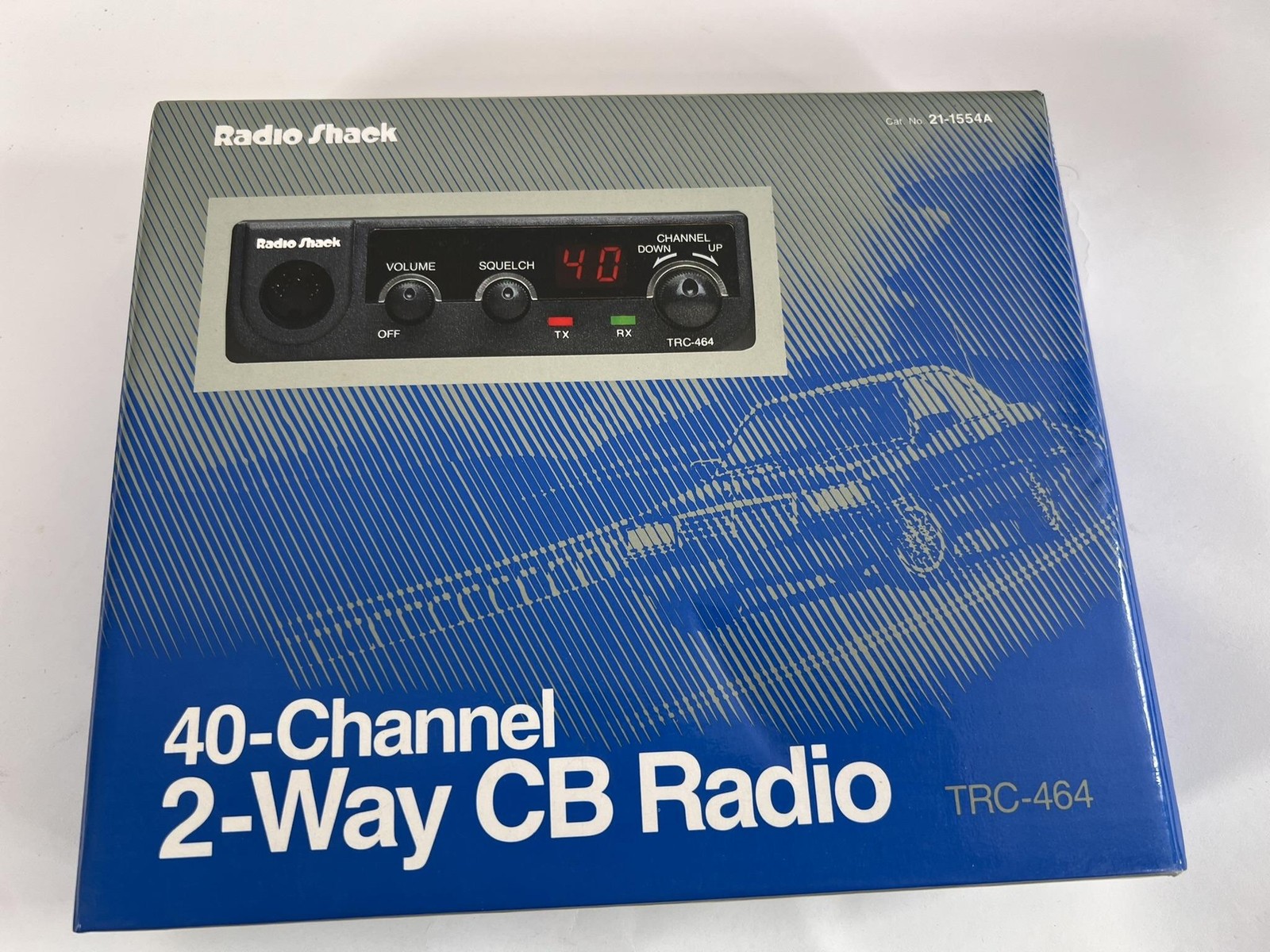 NOS Vintage Radio Shack TRC-464 40-Channel 2-Way CB Radio Car Truck Mobile Base