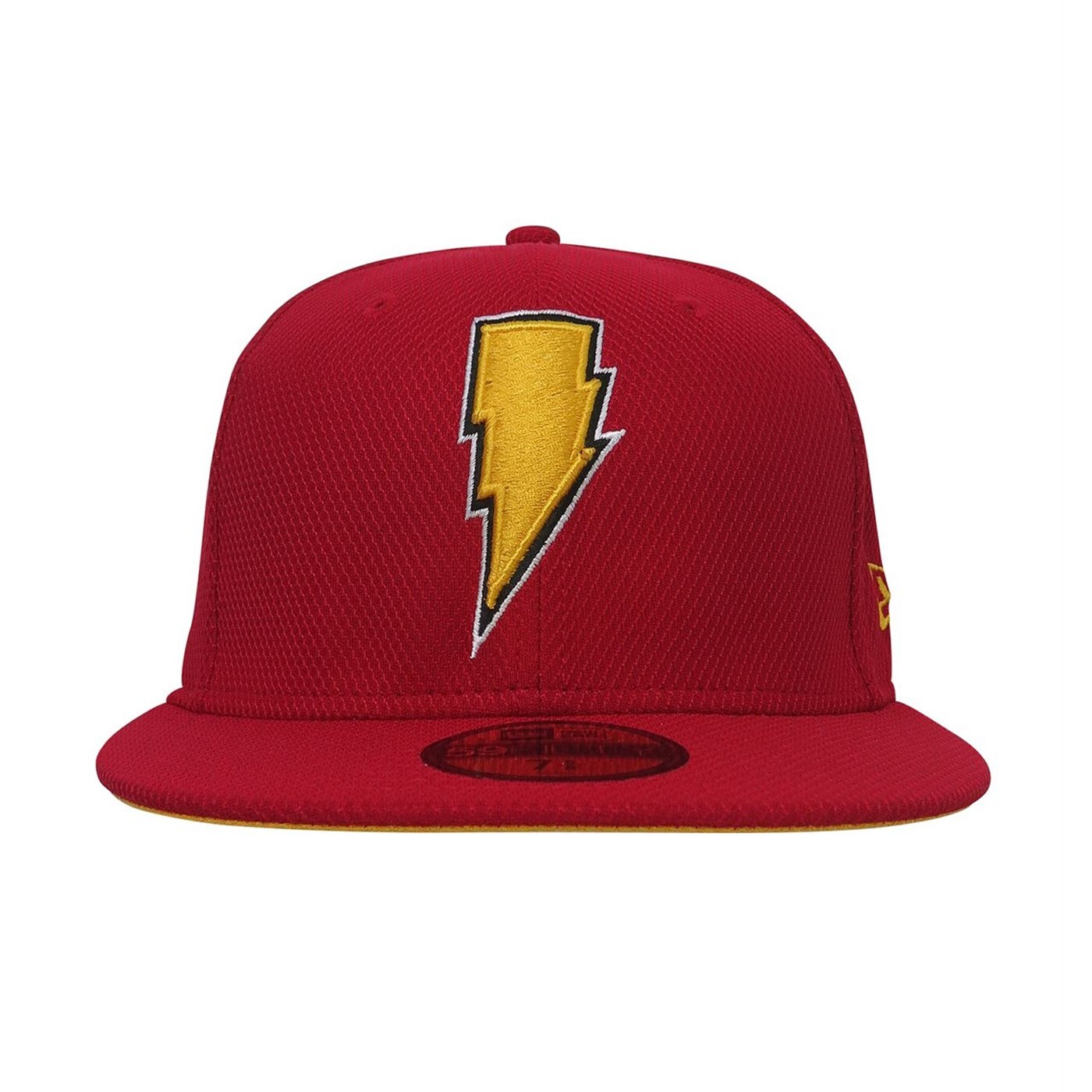 Shazam Symbol 59Fifty Fitted Hat Red