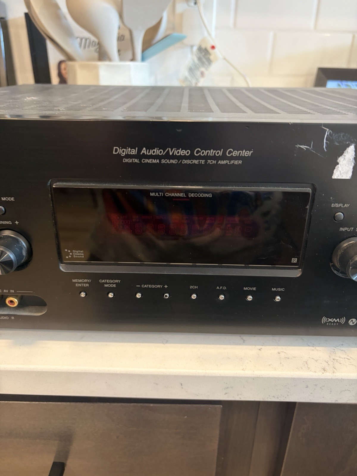 Sony STR-DG910 Multi-Channel Digital Audio Video Receiver Control Center HDMI