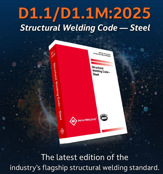 AWS D1.1/D1.1M:2025 - STRUCTURAL WELDING CODE-STEEL 2025