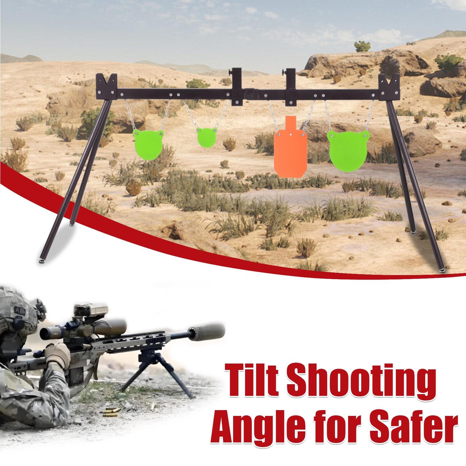 Full Target System Kit, Pistol, Rifle, Airsoft, Shooting Targets
