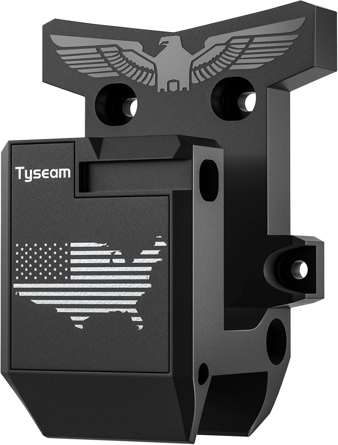 Secure & Stylish Rifle Gun Rack Vertical/Horizontal Wall Mount for 223/5.56 Qu