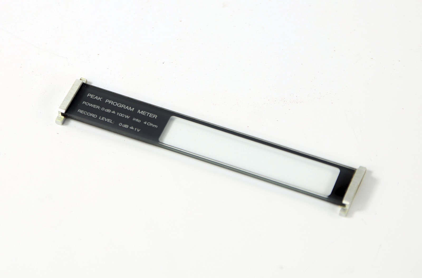 Revox Studer B 251 Amplifier Display Window Glass View Panel