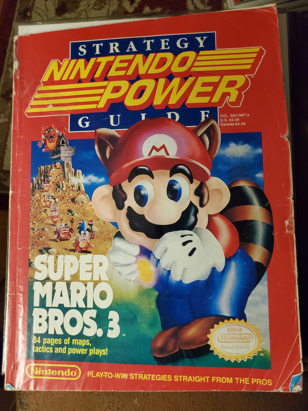 Super Mario Bros 3 Strategy Guide (Nintendo Power, 1990)