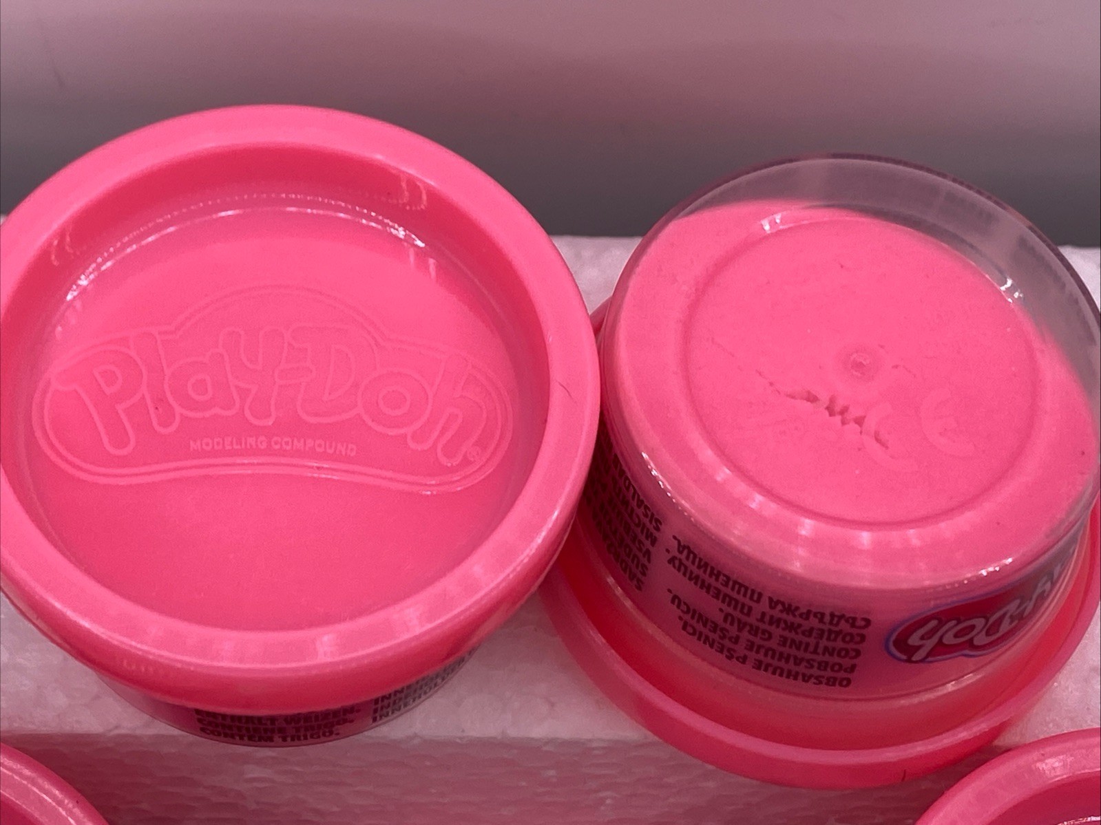 Hasbro Play-Doh (25) 1 Ounce Containers PINK