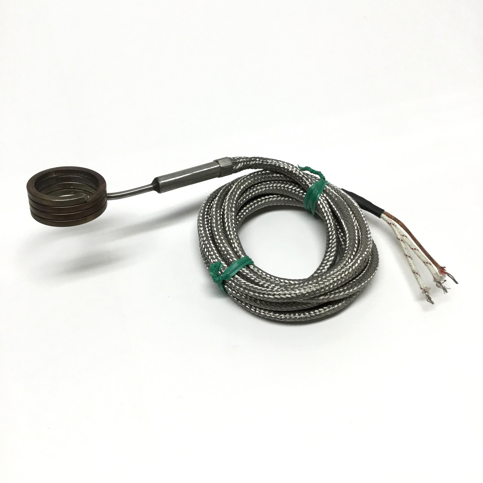 Tempco MHC00629 Mightyband Coil Heater, Built-in T/C, Ø1" ID x 0.5" L, 240V 210W