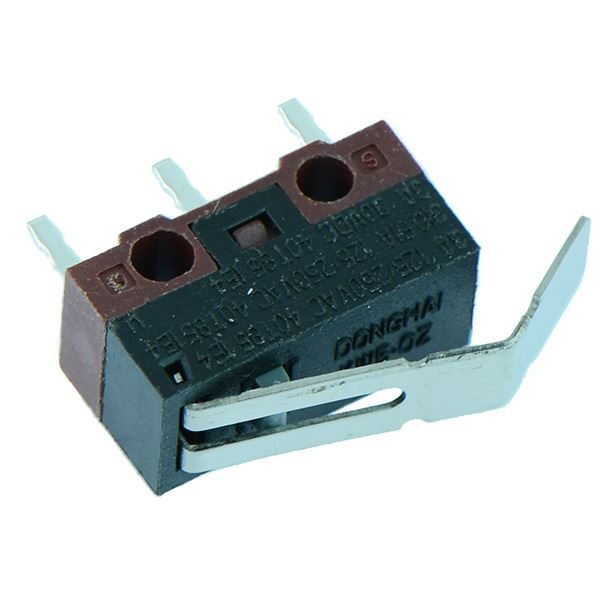Bent Lever Subminiature Sub Mini PCB Microswitch SPDT 3A Micro Switch