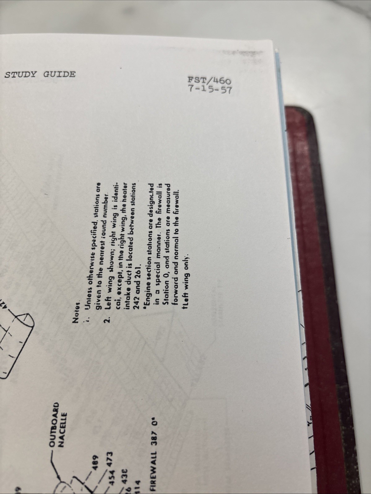 1957 Douglas DC-6 Factory Pilot Study Guide Manual