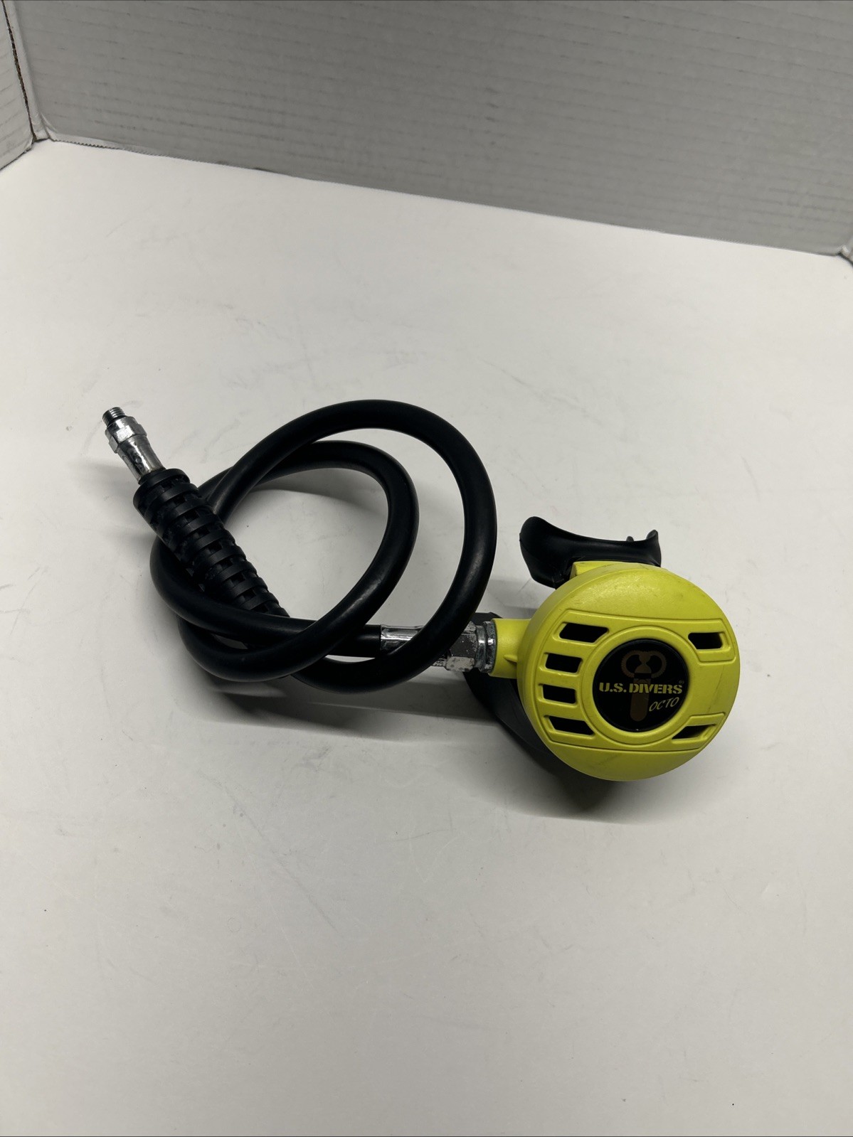 U.S. Divers Octo. Second Stage Regulator With Hose. Tested And Working. Scuba