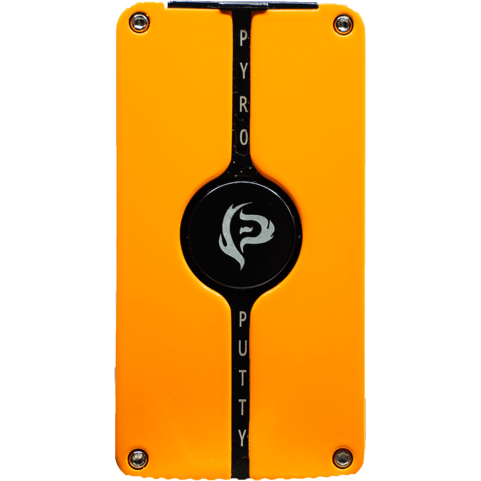 Pyro Putty Tri-Flame Butane Refillable Lighter, Cigar Cutter & Adjustable Flame