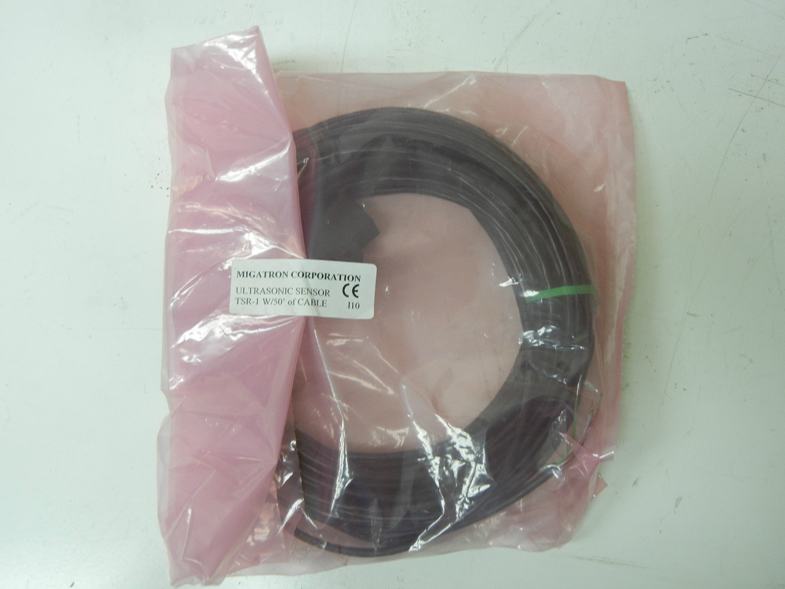 MIGATRON TSR-1 NEW ULTRASONIC SENSOR WITH 50' CABLE TSR1