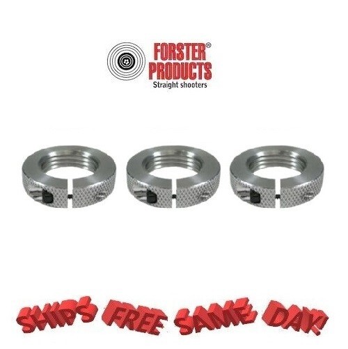 Forster Cross Bolt Die Locking Ring 7/8"-14 Thread, 3 Pack NEW! # Die-G-10