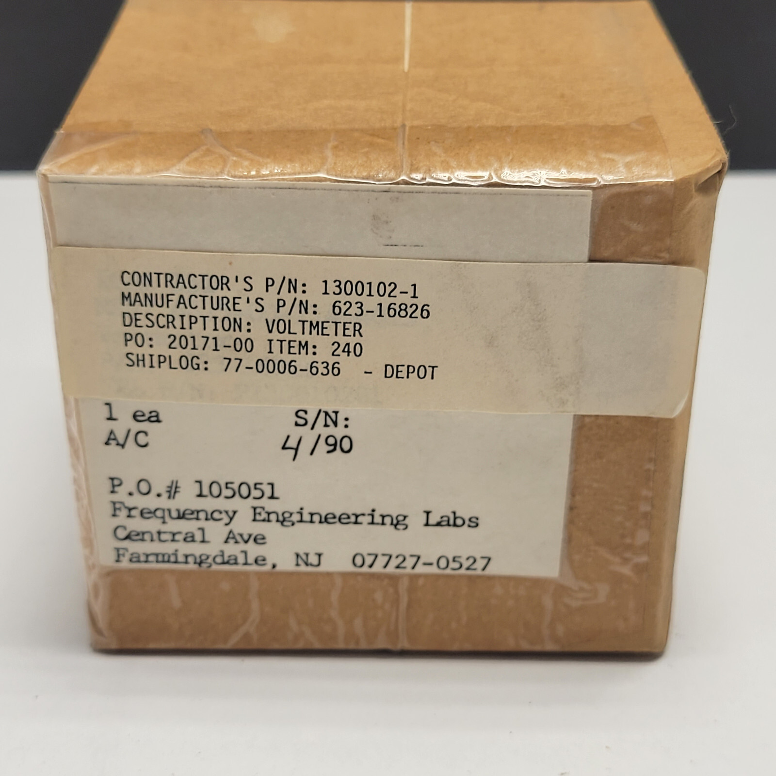 6625-00-214-4013 Voltmeter 1300102-1 -  6625002144013