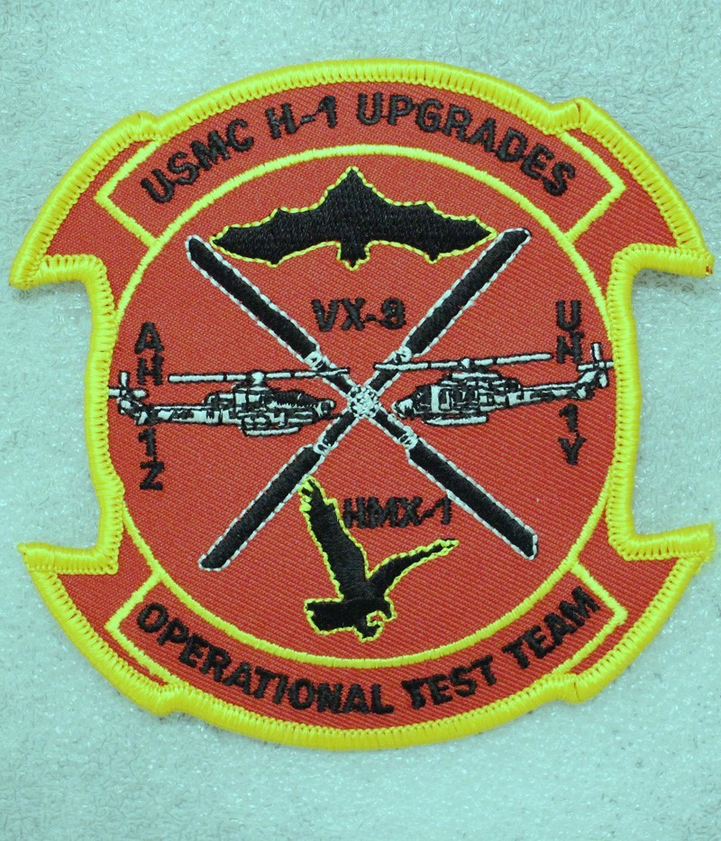 USMC Marine patch 106: H-1 Helicopter Upgrade Operations Test Team