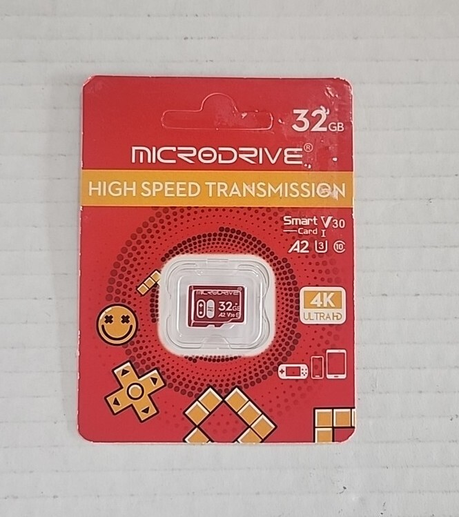 Nintendo Switch Microdrive 32 GB V30 4k Ultra HD Speed Memory Card New