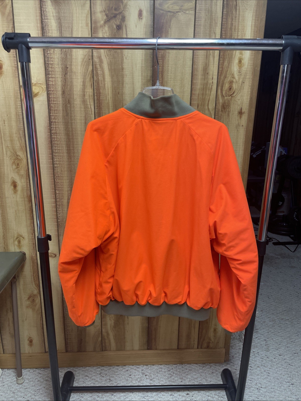Columbia 2 In 1 Blaze Orange Hunting Jacket . Inner Jacket Reversible.