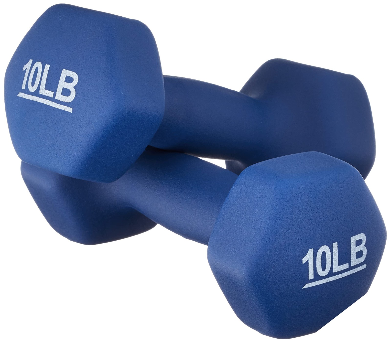 Basics Neoprene Dumbbell Hand Weights for Exercise and Muscle Toning